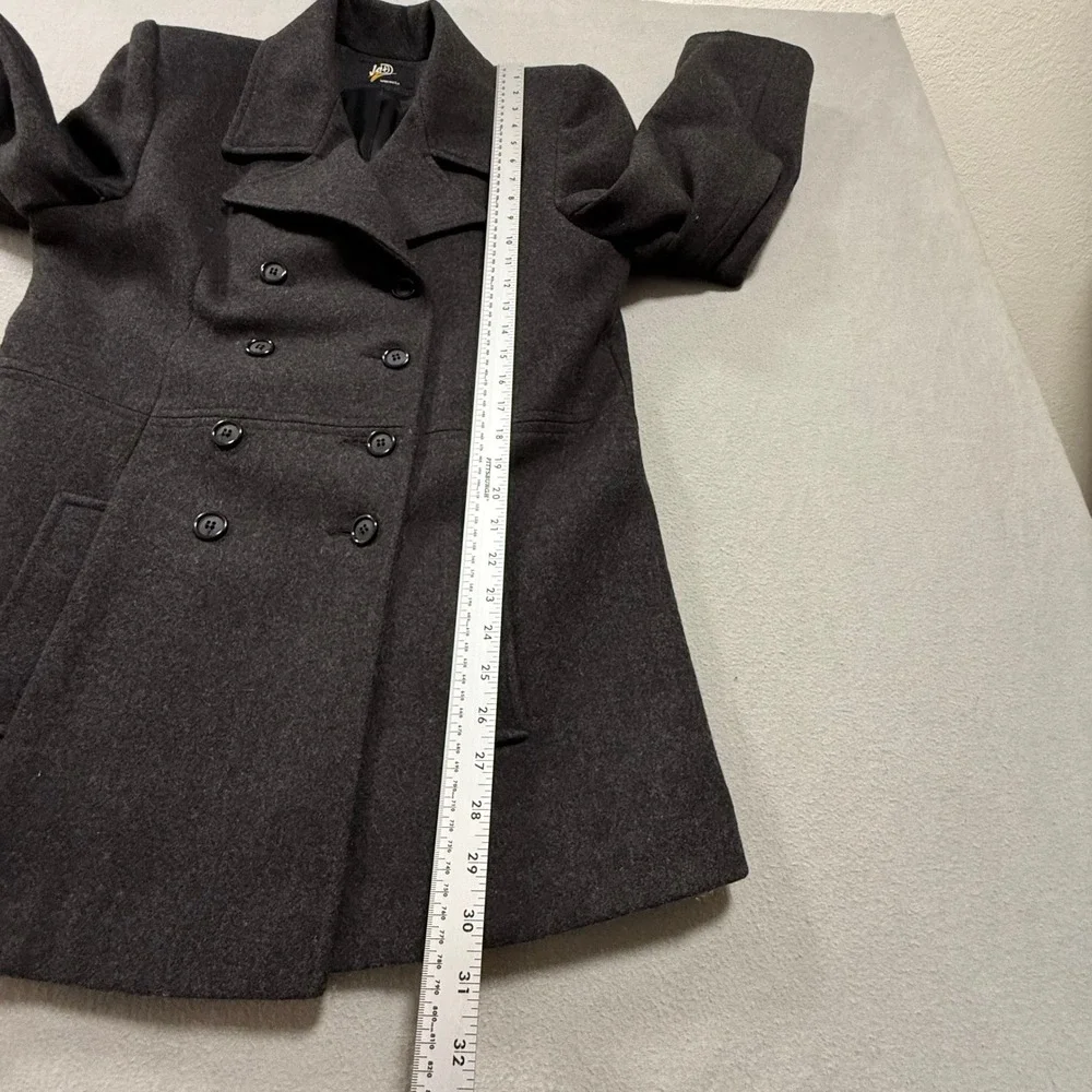 Vingtage Wool Blend Double Breasted Pea Coat Made in USA Coat‎ Women Size Medium